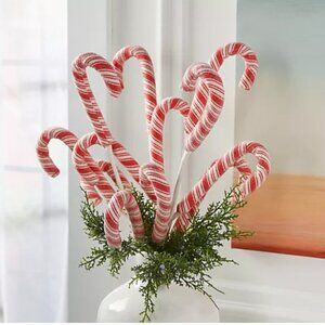 New Set of 4 Candy Cane Picks by Valerie